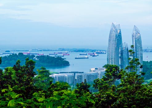 Harbour Skyline Resorts in Singapore Sentosa Island Grandeur